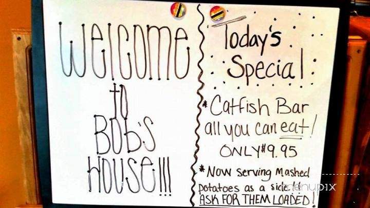 Bob's House - Tompkinsville, KY menu_pic