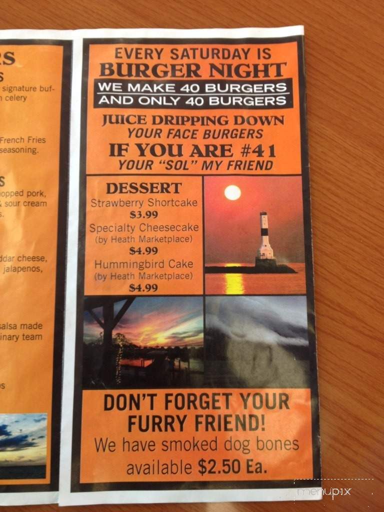Breakwall BBQ - Conneaut, OH menu_pic