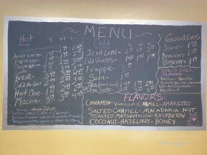 Brew House Coffee and More - Rice Lake, WI menu_pic