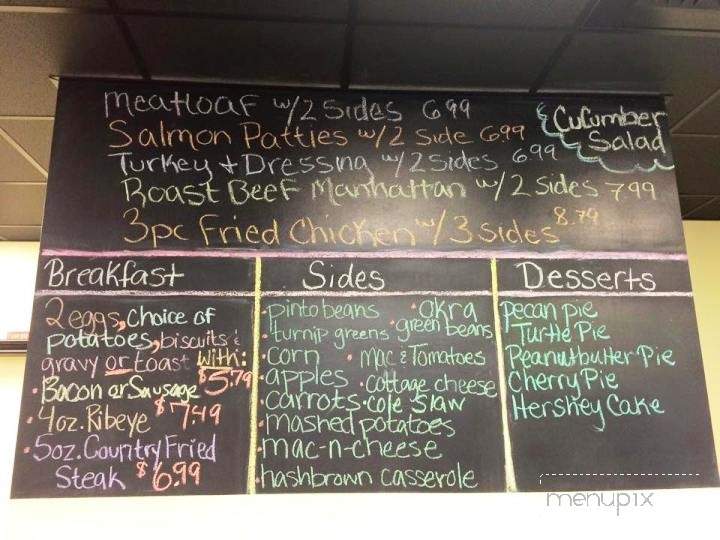 Brindee's Restaurant - Bowling Green, KY menu_pic