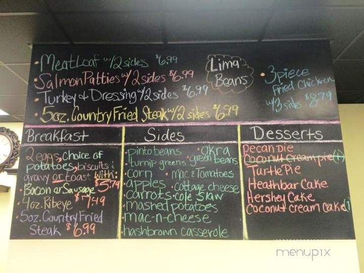 Brindee's Restaurant - Bowling Green, KY menu_pic