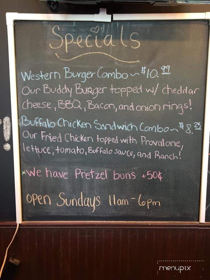 Buddy's Burgers - Rockford, IL menu_pic