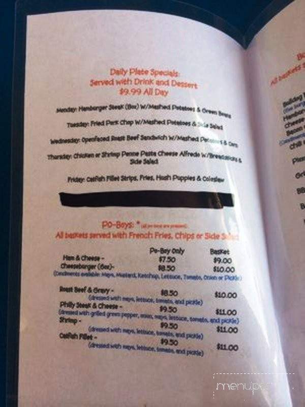 Bulldog Diner - Gautier, MS menu_pic