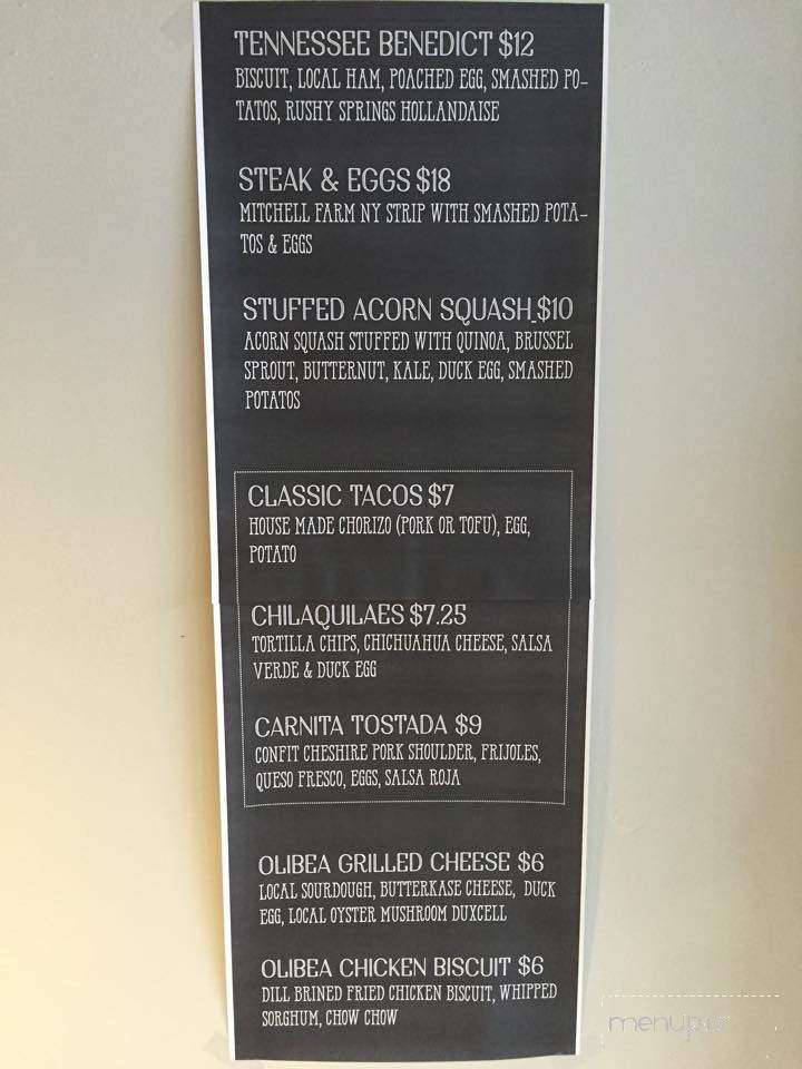 Bull's BBQ - Knoxville, TN menu_pic
