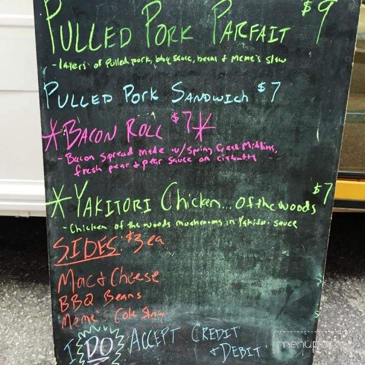 Bull's BBQ - Knoxville, TN menu_pic