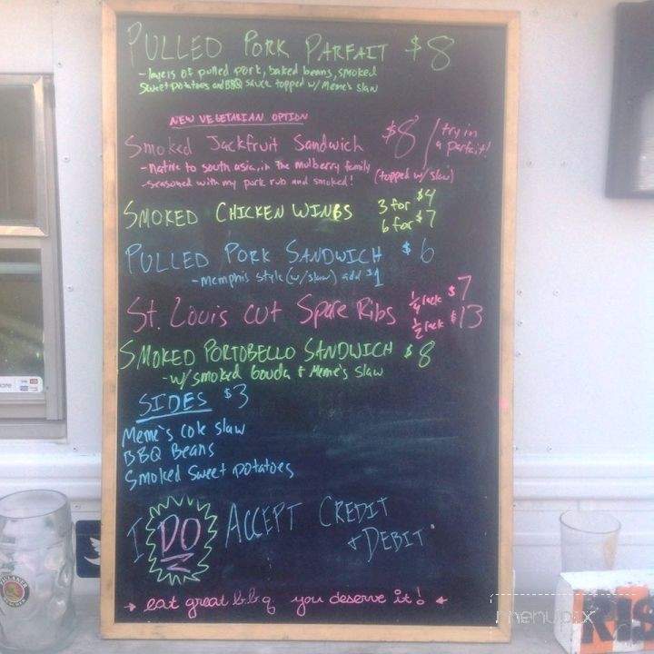 Bull's BBQ - Knoxville, TN menu_pic