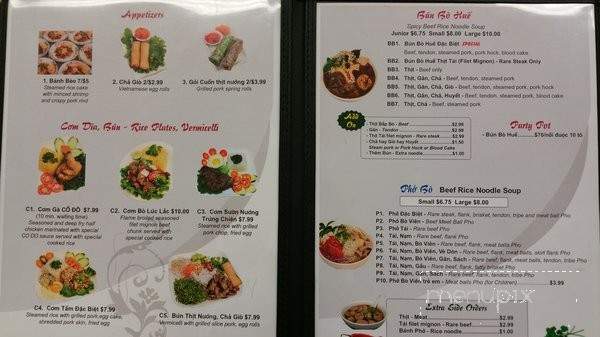 Bun Bo Hue Co Do - Houston, TX menu_pic