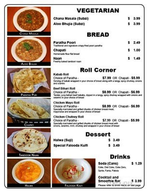Bundu Khan's Meeruth Kabab House - Norcross, GA menu_pic