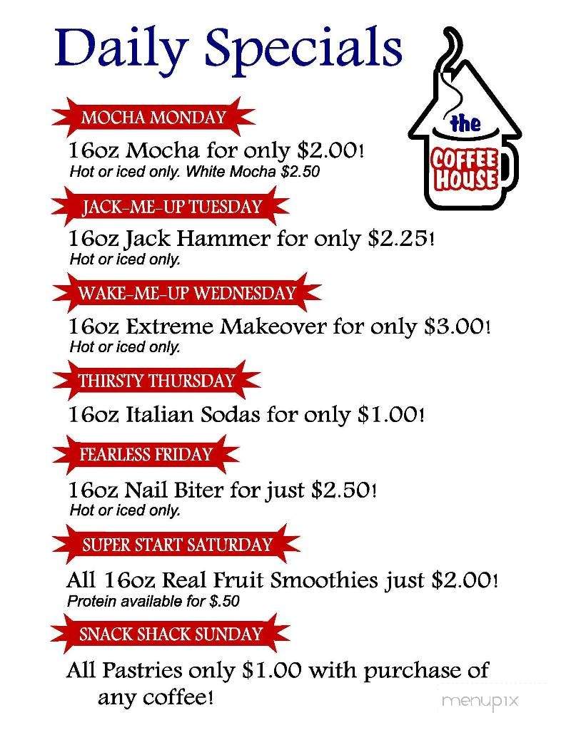 Burger House - Eugene, OR menu_pic