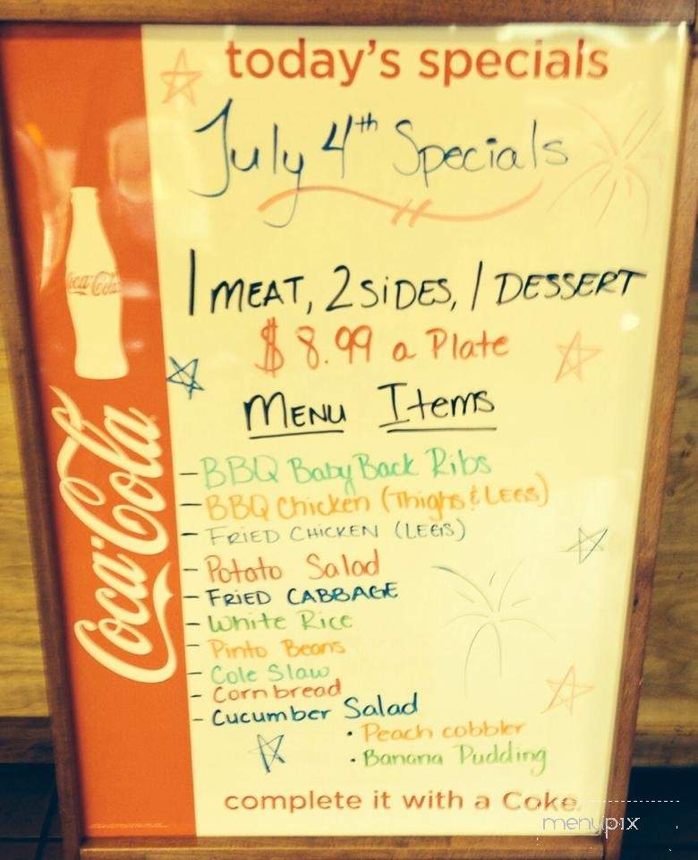 Cafe Cancun - Cleveland, GA menu_pic