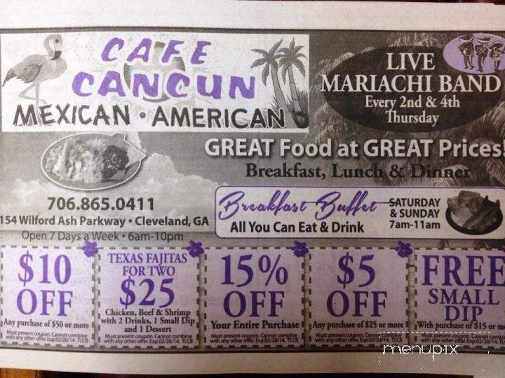 /380255767/Cafe-Cancun-Cleveland-GA - Cleveland, GA