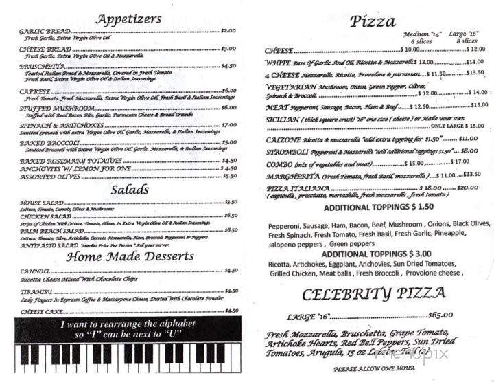 Cafe di Lorenzo - Bradenton, FL menu_pic