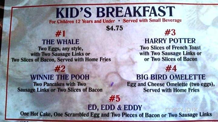 Chestnut Diner and Bistro - Vineland, NJ menu_pic