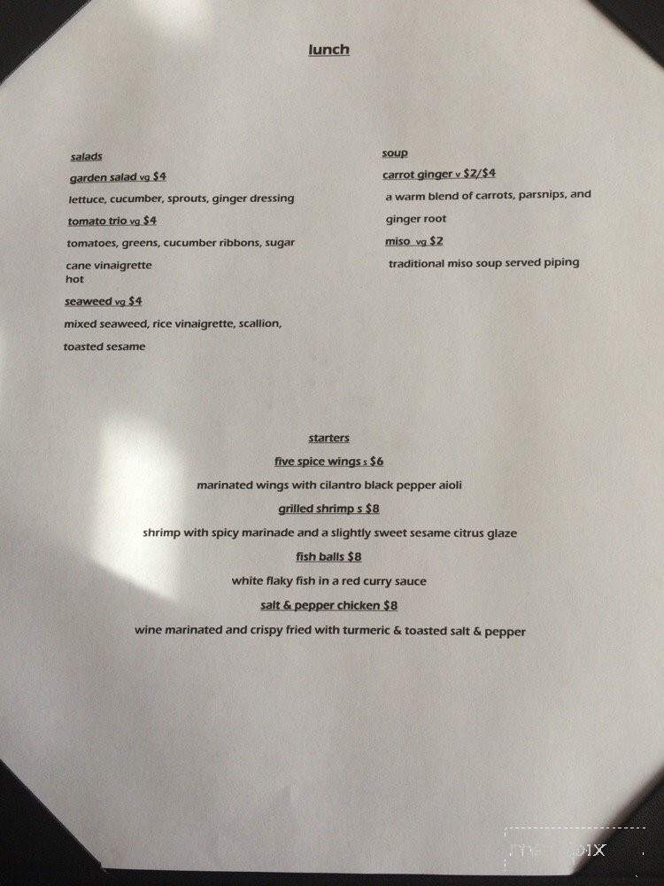 Chin's Cafe - Fort Walton Beach, FL menu_pic