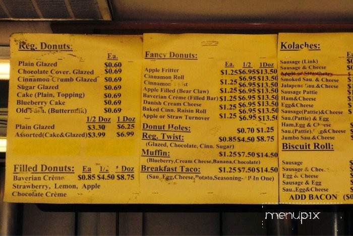 Citizen Donuts - Houston, TX menu_pic