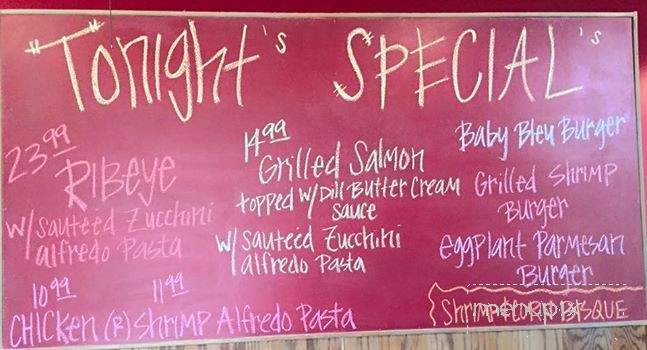 Coka's Grill - New Iberia, LA menu_pic