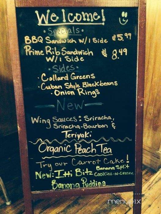 Collins River BBQ & Cafe - Mcminnville, TN menu_pic
