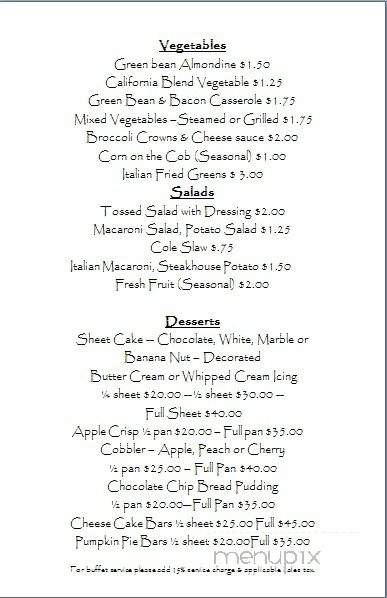 Cordials - Girard, OH menu_pic