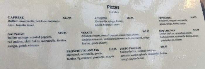 Cosmo's Bistro - Glendora, CA menu_pic