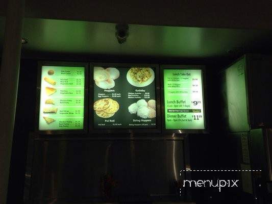Curry Leaf - Los Angeles, CA menu_pic