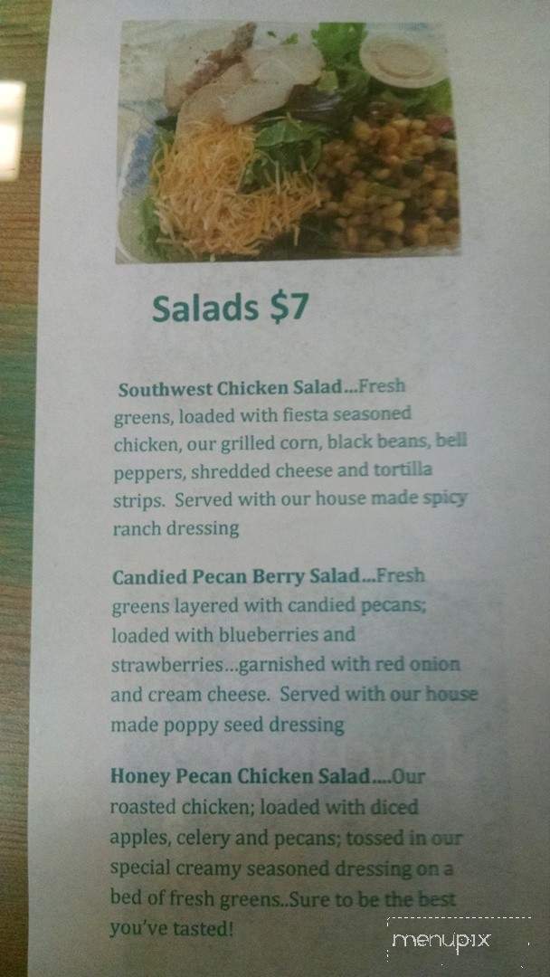 Daisy's Lunchbox - Searcy, AR menu_pic