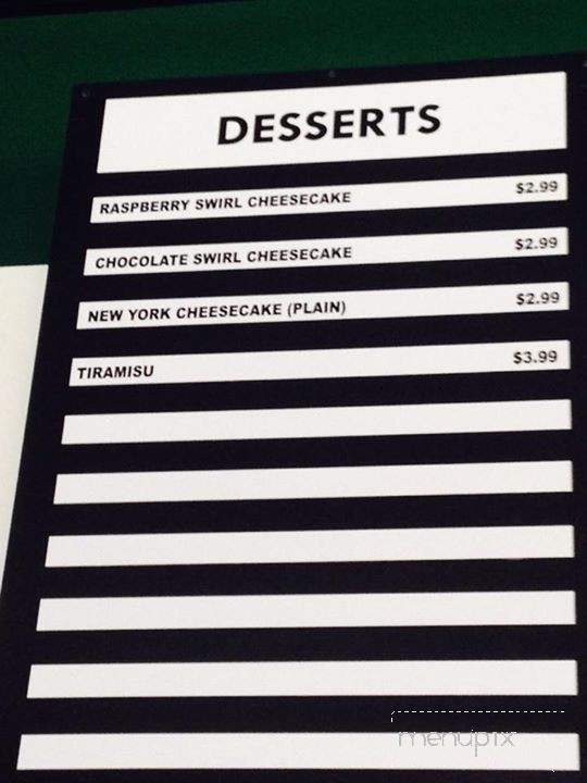 Dantes Pizza & Pasta - Dallas, TX menu_pic