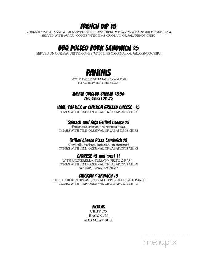 Daybreak Cafe - Spokane, WA menu_pic