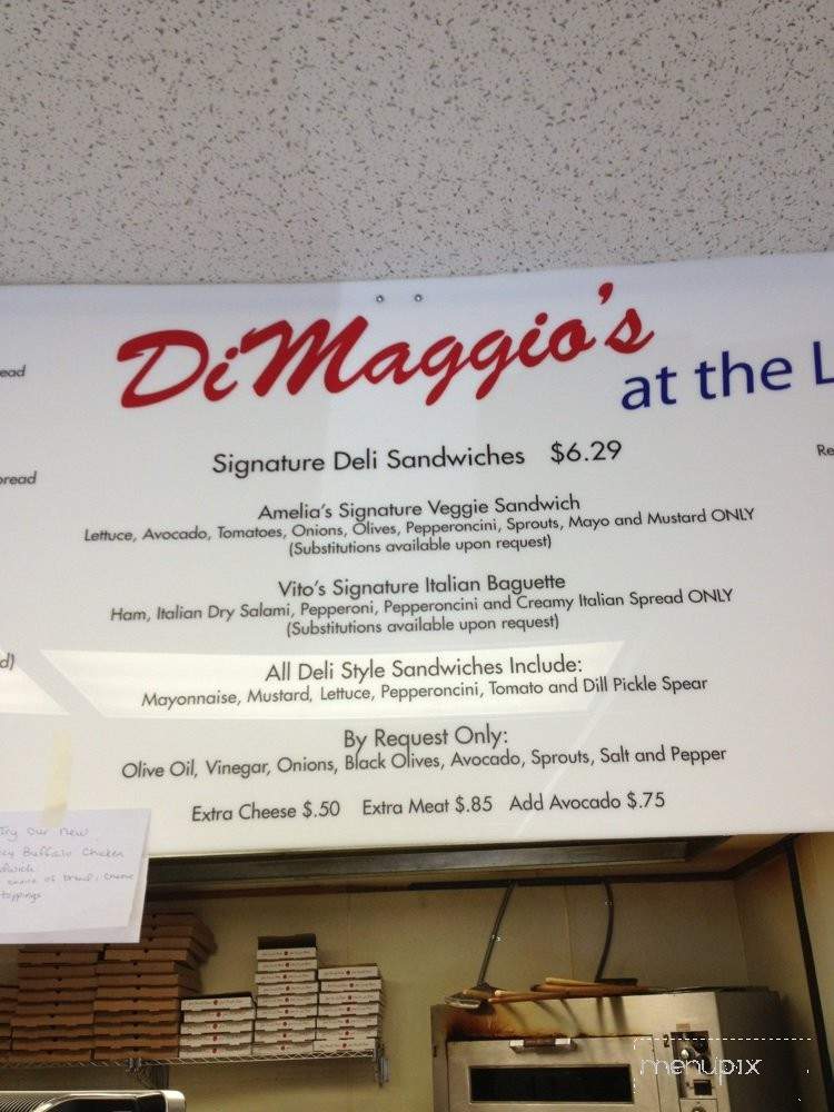 Dimaggio's at the Lake - Incline Village, NV menu_pic