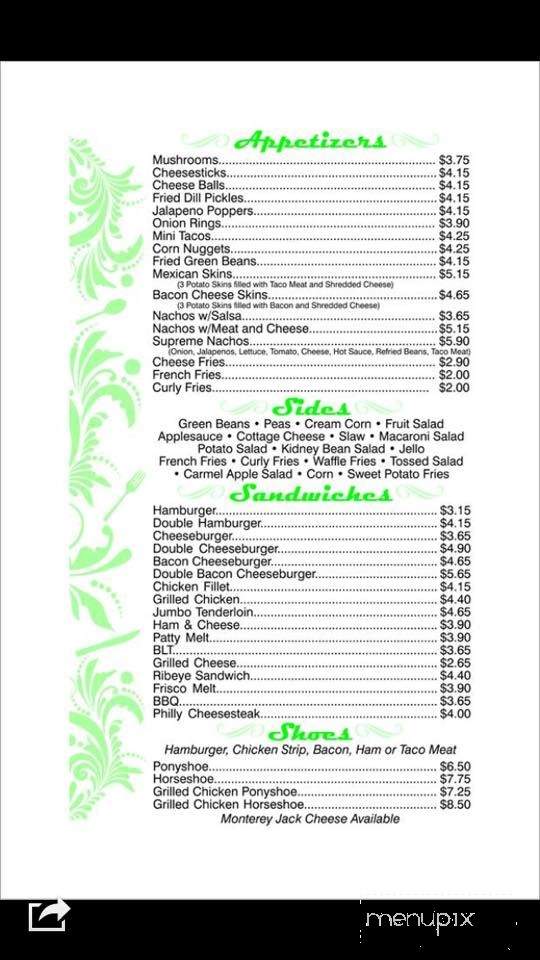 Do Drop in Cafe - Mason City, IL menu_pic