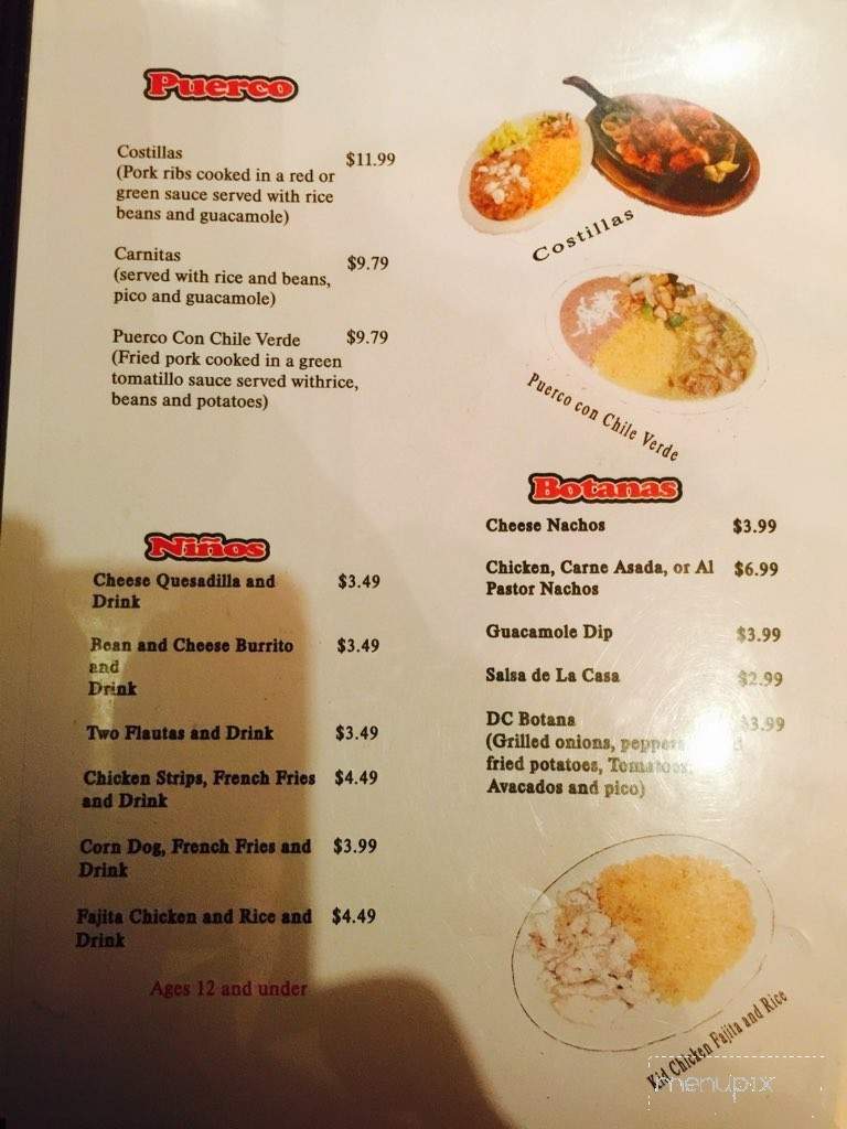 Don Ciro's - Seminole, OK menu_pic