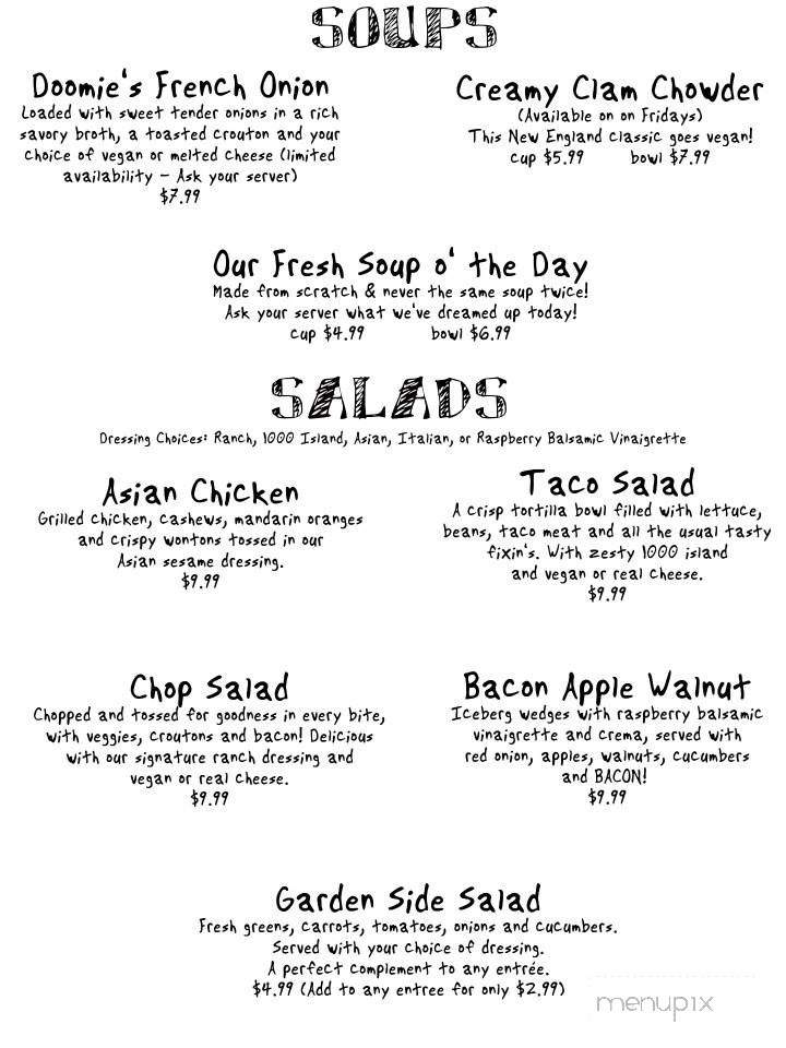 Doomies Home Cookin - Los Angeles, CA menu_pic