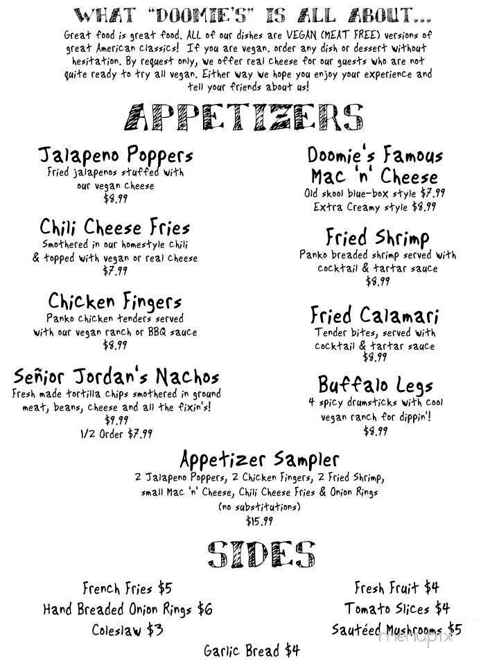 Doomies Home Cookin - Los Angeles, CA menu_pic