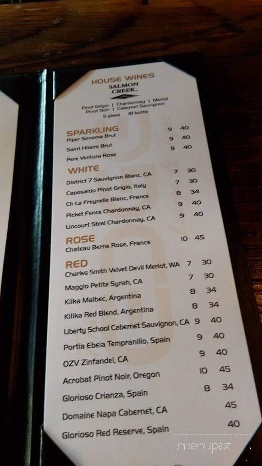 Edge Tapas and Lounge - St Petersburg, FL menu_pic