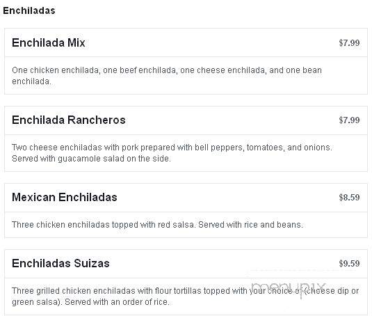 El Atoron Mexican Restaurant and Bar - Salina, KS menu_pic