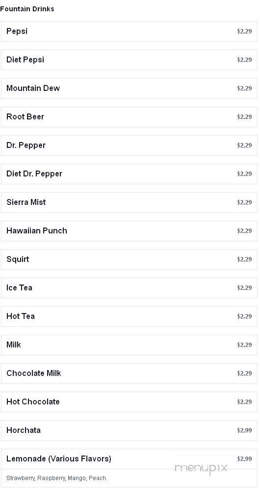 El Atoron Mexican Restaurant and Bar - Salina, KS menu_pic