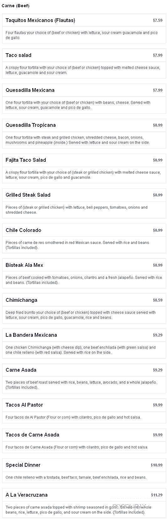 El Atoron Mexican Restaurant and Bar - Salina, KS menu_pic