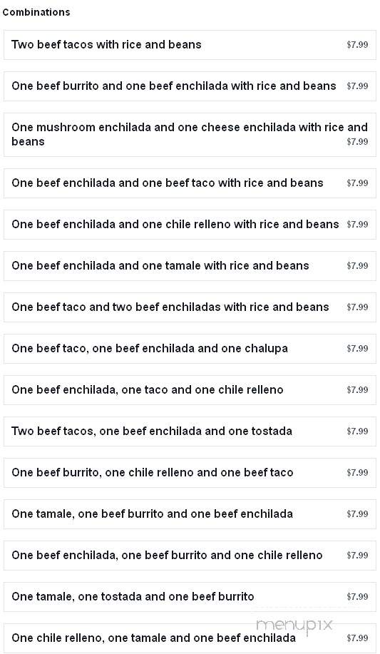 El Atoron Mexican Restaurant and Bar - Salina, KS menu_pic