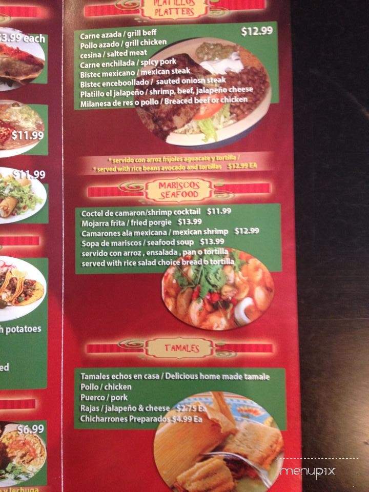 El Jalepeno - Havre De Grace, MD menu_pic