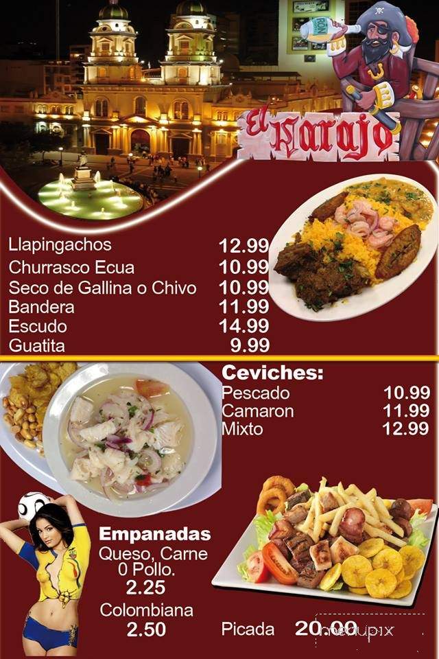 El Karajo - West Palm Beach, FL menu_pic