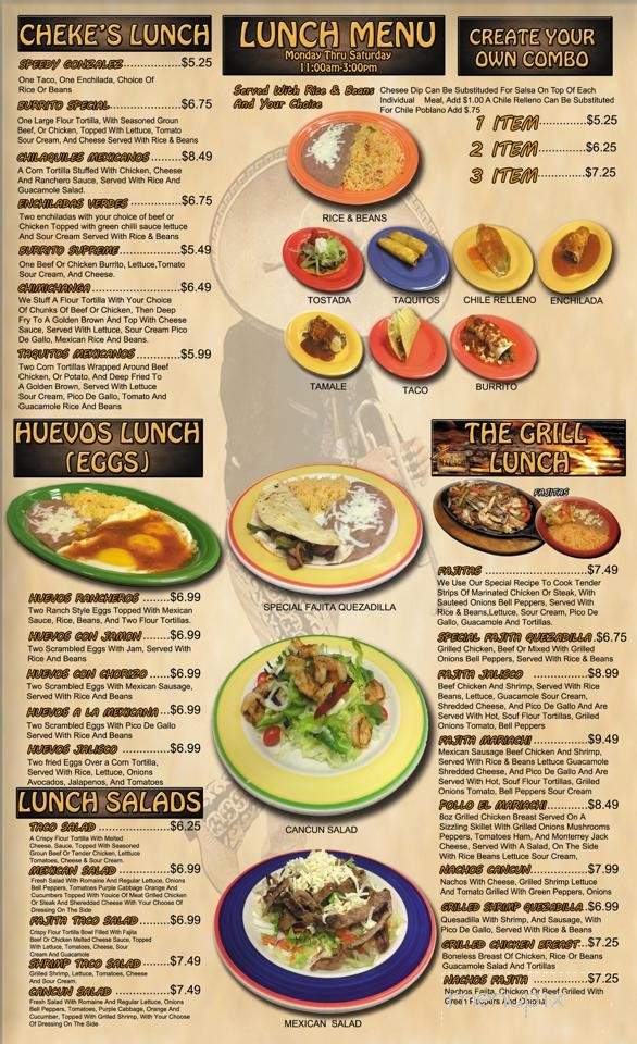 El Mariachi Bar & Grill - Batesville, MS menu_pic