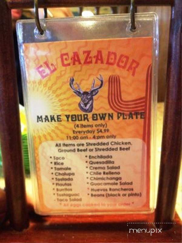 El Metate Mexican - Tifton, GA menu_pic
