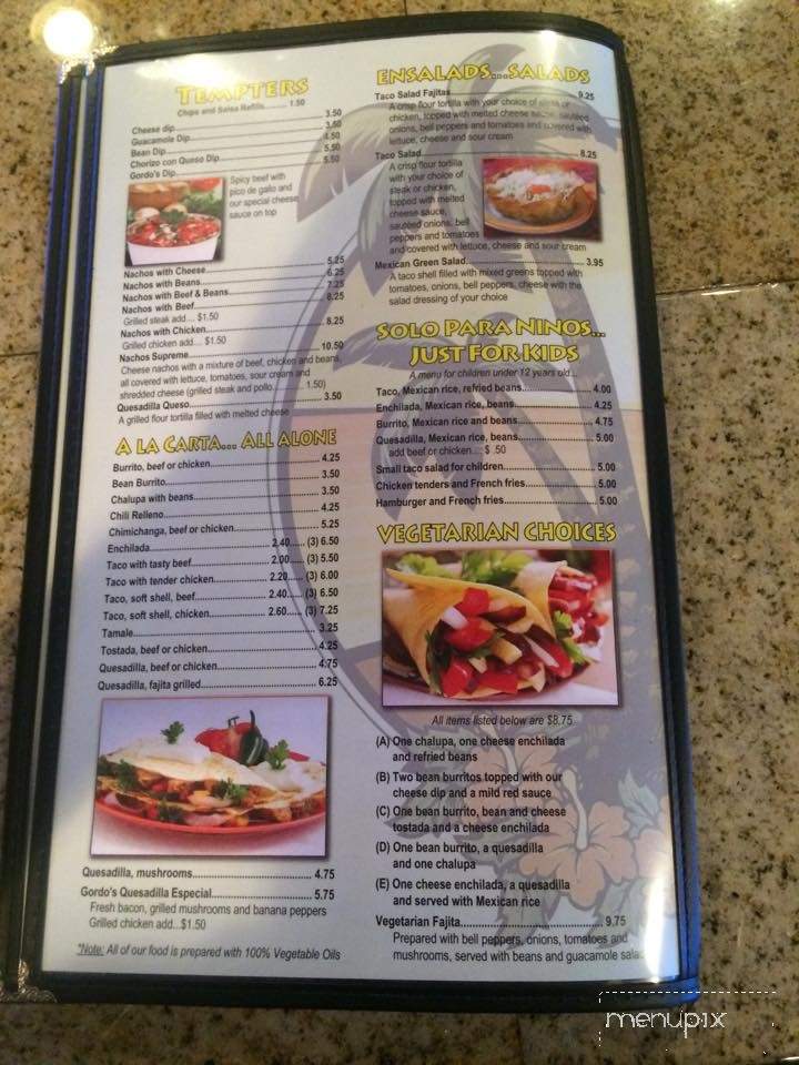 El Nuavo - Toledo, OH menu_pic