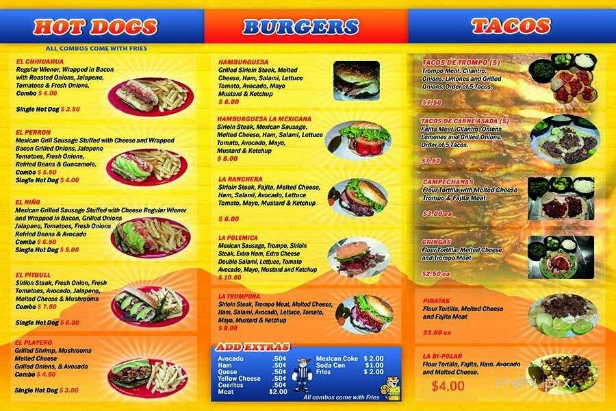 /380271692/El-Perron-Hot-Dogs-Menu-Houston-TX - Houston, TX