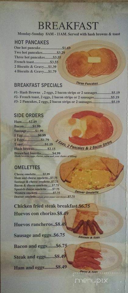 El Rincon Mexican Restaurant - Ashton, ID menu_pic