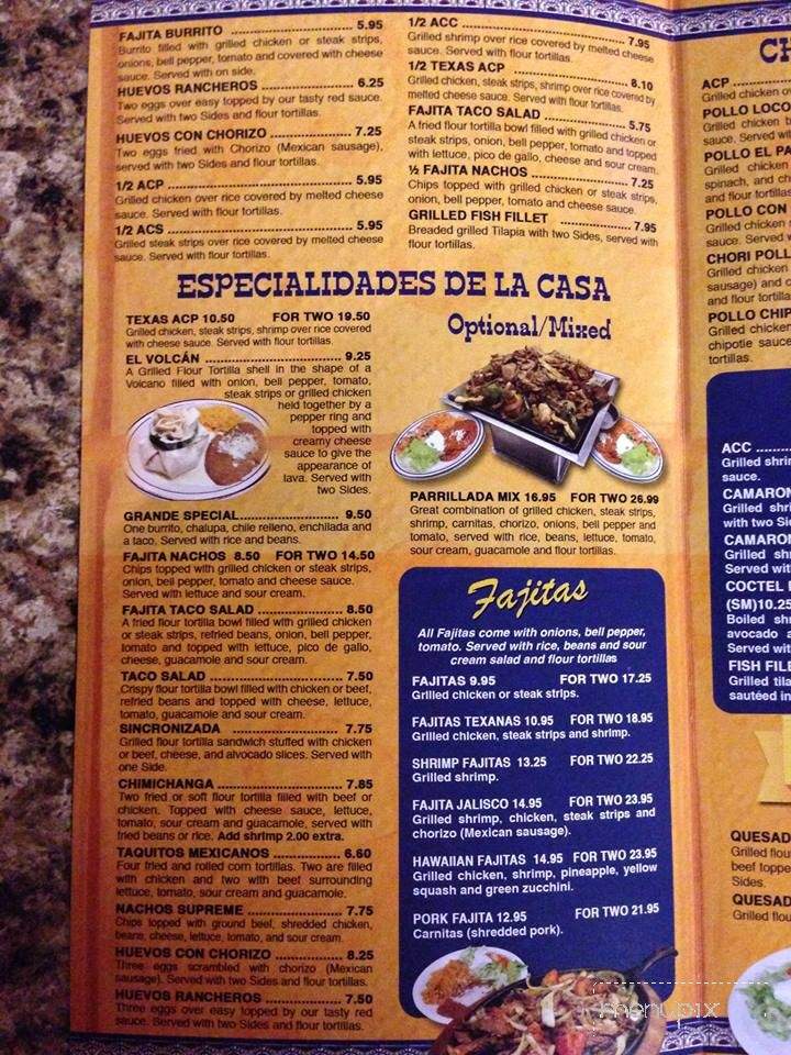 El Rio - High Point, NC menu_pic