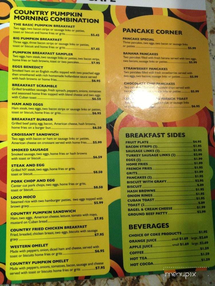 Eliz Mexican Food & American Breakfast - Tampa, FL menu_pic