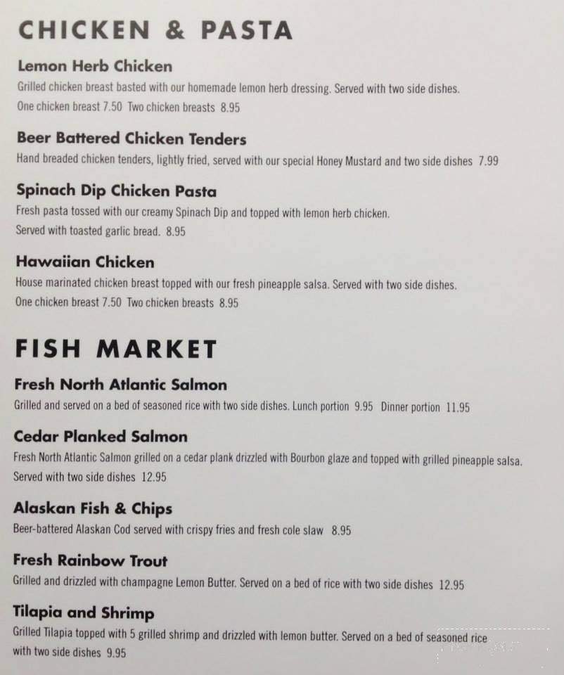 FD's Grillhouse - Springfield, MO menu_pic