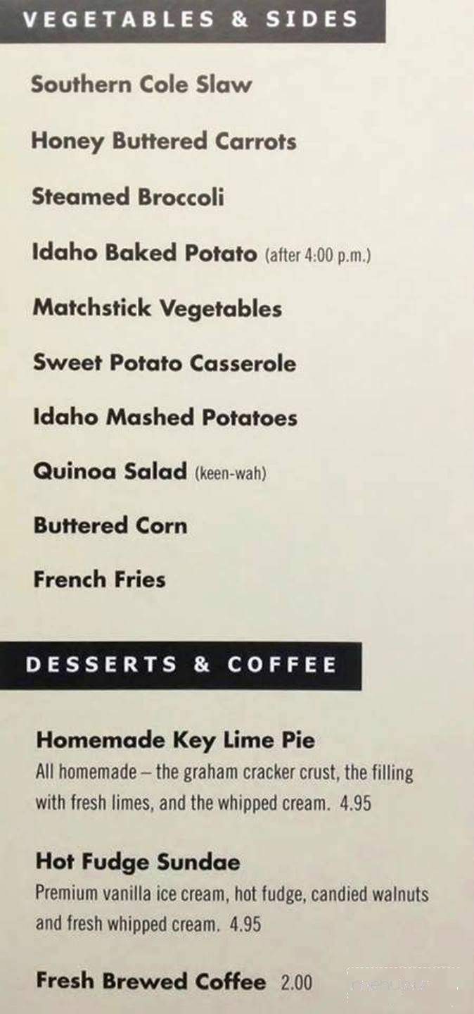 FD's Grillhouse - Springfield, MO menu_pic