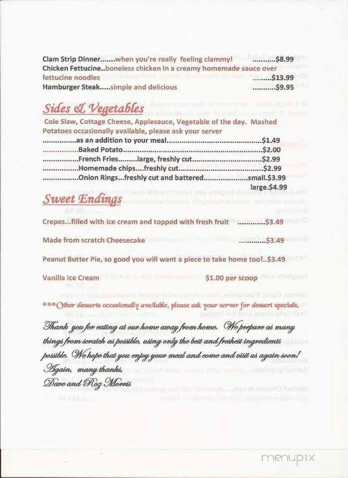 Filling Station - Cumberland, MD menu_pic