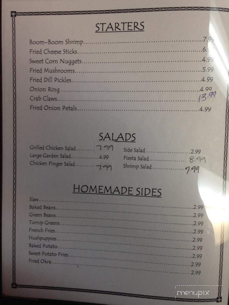 Fincher's Country Catfish - Sylacauga, AL menu_pic